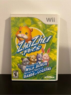 Activision ZhuZhu Pets: Wild Bunch (Wii) - Complete Tested